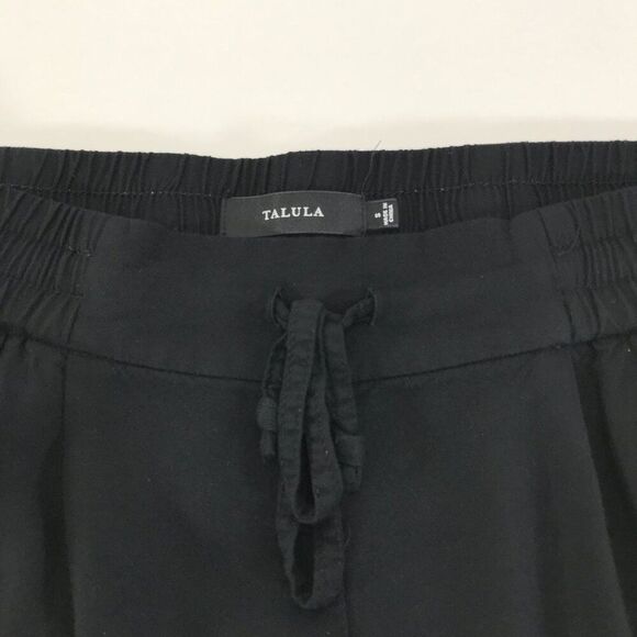 Aritzia Talula Jogger Pant Women's Small Black Ankle Rayon Lightweight Casual - Picture 4 of 12